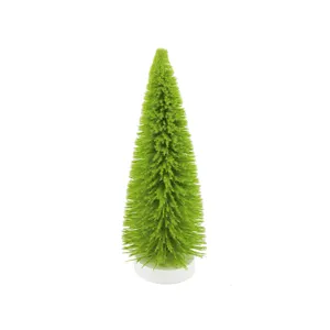 חדש פלסטיק קטן PVCS עץ מלאכותי דו-צבעוני שני צבעים חג המולד מיני עץ מקורה מודרני דקורטיבי
