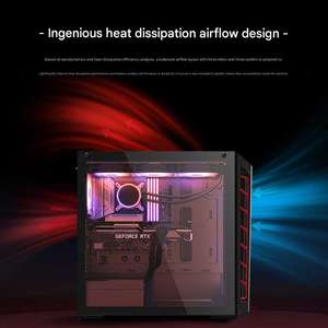 PC de bureau gaming haut de gamme neuf AMD pour 7 9700X 32 Go DDR5 1 To NVMe SSD pour RTX 5070 8 Go Refroidissement liquide 360 mm Windows 10 - Product Image 6