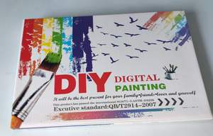 Tuval boyama uçak uçuş ev dekorasyon akrilik boyama by Numbers Modern duvar sanatı resimleri el yapımı hediye - Product Image 6