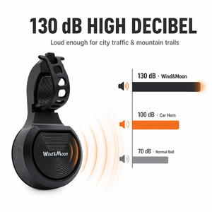 Timbre Eléctrico para Bicicleta 130dB, Bocina USB Recargable para Bicicleta Eléctrica, Timbre para Bicicleta IP66 - Product Image 4