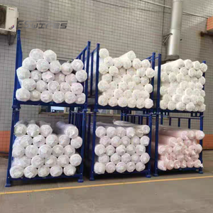 Nhiệm vụ nặng nề kho đóng mở Giao thông vận tải Stackable kim loại thép dệt vải lưu trữ Pallet cho vải cuộn - Product Image 6