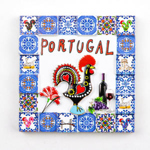 Imanes de nevera de resina polivinílica personalizados 3D recuerdo turístico de Ciudad de <span class=keywords><strong>Portugal</strong></span> hechos a medida - Product Image 2