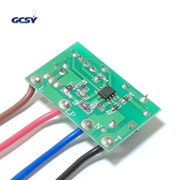 Module de commande de variateur de luminosité pour lampe de table à interrupteur tactile AC110-230V, interrupteur tactile compatible avec les lampes à incandescence et les appliques LED
