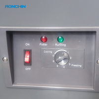 Congélateur horizontal à vente directe d'usine, congélateur cryogénique, congélateur profond avec porte en verre