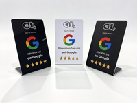 Carte Google Review sans contact NFC, Carte Google Review tapable, Affichez instantanément les avis des clients, Carte Google intelligente avec code QR