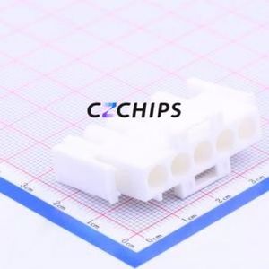 350809-1 Housing (Wire-to-Board / Wire-to-Wire) P=6.35mm Connector 1x5P 6.35mm 1 5 - Product Image 1