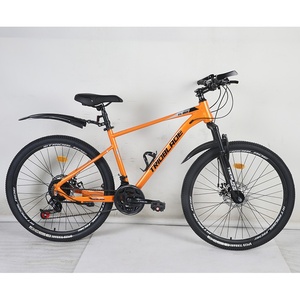 Fabricantes Tianjin Venta al por mayor 26 pulgadas 21 velocidades MTB Man Bicicletas todoterreno Frenos de doble disco amortiguadores con horquilla de acero - Product Image 4