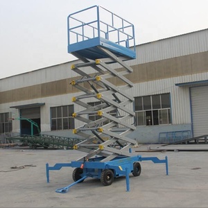 Plataforma Elevadora Hidráulica Autopropulsada, Elevador Móvil, Vehículo Eléctrico Totalmente Automático para Trabajo en Altura del Fabricante - Product Image 1