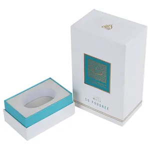 Hot Selling Perfume Bottle Packaging Box 50ml Perfume Bottle With Box Empty Perfume Bottle With Box Sample