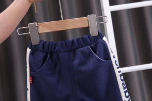 Ensembles Enfant Manches Courtes Demi-Zip Deux Pièces Survêtement Respirant Polo Enfant - Product Image 5