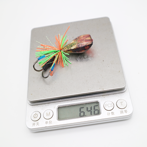 Style <span class=keywords><strong>bouteille</strong></span> en bois de pêche Popper leurre appâts artificiels appâts en bois océan attirail pour la pêche au thon bar rayé - Product Image 5