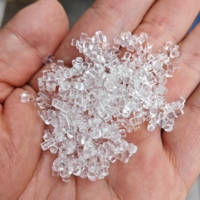 Granul TPE Kristal Jernih 0A-30A 80F untuk Umpan Pancing Lunak, Pelet Virgin Kelas Cetakan Injeksi