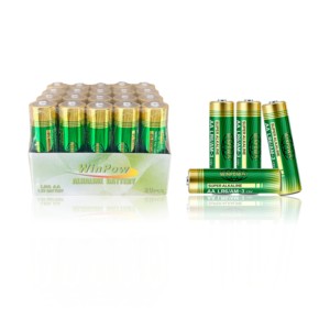 윈포 LR6 <span class=keywords><strong>AA</strong></span> 1.5V 알카라인 배터리 20개입 팩 (장난감, 리모컨 및 가전제품용) - Product Image 1