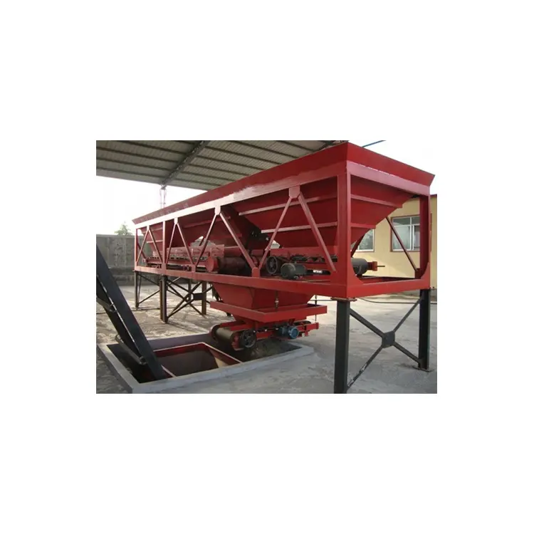 Automatic PLD1200-3 three hopper concrete batching machine Automatic weighing of aggregates for big production block machine
