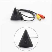 Cámara frontal y inversa de ojo de pez Ahd1080P de alta definición para Volkswagen impermeable IP68 con visión nocturna y cobertura de gran angular