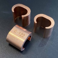 Matériel en cuivre pour la protection par mise à la terre, pince de type C, connecteur de câble C