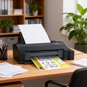 <span class=keywords><strong>Impresora</strong></span> de Inyección de Tinta de Sublimación Automática <span class=keywords><strong>A3</strong></span> L11058 <span class=keywords><strong>para</strong></span> Escritorio, Nueva, 1 Año de Garantía, Diseño Portátil y Compacto <span class=keywords><strong>para</strong></span> Materiales Flexibles, Etiquetas y Tarjetas - Product Image 2