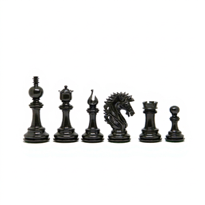 2025 Handmade Luxury <b>Wooden</b> <b>Chess</b> Pieces Custom Design High Quality Table Game Pieces - Product Image 1