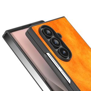 Prezzo di fabbrica per Samsung Galaxy Z Fold7 5G Dual colore Texture PU custodia del telefono - Product Image 3