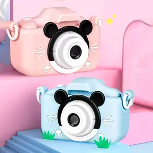 camera with film for kids printable camera Digital 1080p HD 2.4 Inch Dual Lens Cartoon Elements Printing Instant Print