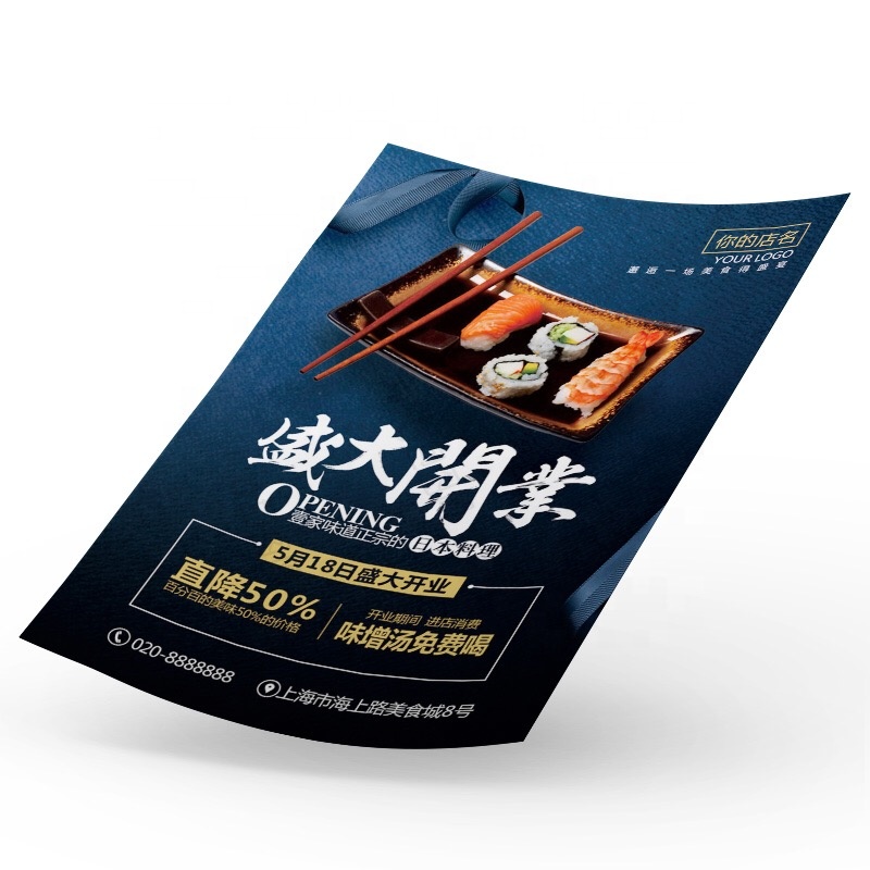 Giá rẻ Flyer in ấn Danh mục A5 tùy chỉnh chết cắt Flyer Brochure tập sách cuốn sách in ấn dịch vụ Bìa Danh mục in ấn