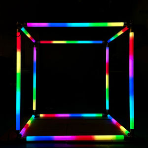 DC24V 360 °   Tubo LED de Píxeles RGB RGBW de 144 LED, 30 mm, 40 mm, 50 mm, Tubo Exterior SPI DMX512 UCS2904 para Decoración de Escenarios de Bares y DJ - Product Image 3