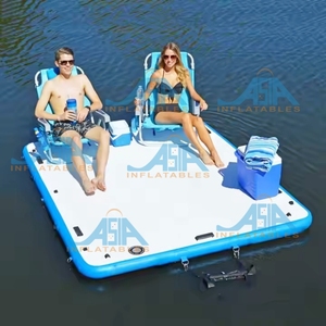 Sistem Dok apung tiup portabel, pengaturan cepat untuk danau/kolam - Product Image 2