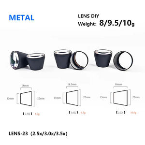 Lupa Digital Burite 23-2.5/3.0/3.5X com Lentes Galileo, Pares de Metal, Grande Campo de Visão, Vidro Óptico de Alta Qualidade - Product Image 2