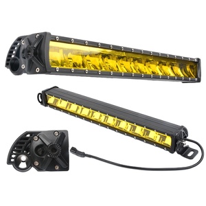 Barra de Luz LED Ultra Delgada para Automóvil de 10 20 30 40 50 52 Pulgadas, 3500K 6500K, Lámpara Antiniebla para Conducción, Trabajo, Todoterreno, <span class=keywords><strong>4x4</strong></span>, ATV, SUV, Camión, Tractor - Product Image 4