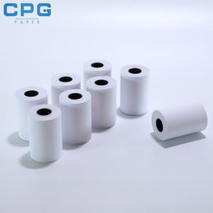 Rollo de Papel Térmico para Recibos de Grado Industrial, Impresión Trasera Sensible al Calor, Bajo Polvo, 57x45mm, 55gsm - Product Image 6