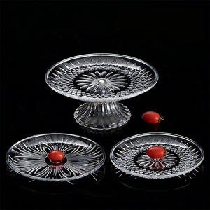 <strong>Creative</strong> Transparent Reusable Plastic Fruit Snack Candy <strong>Serving</strong> <strong>Plate</strong> Acrylic Dessert <strong>Plate</strong> for Home Bar Wedding Party - Product Image 3