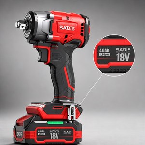 ชุดประแจบล็อกไร้สาย SADIS MX2201 21V 350Nm Brushless แบตเตอรี่ลิเธียม สำหรับงานอุตสาหกรรม/DIY แรงบิดสูง - Product Image 3