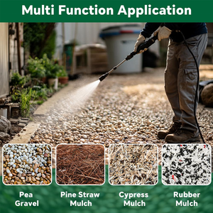 Colle pour paillis et gravier, monocomposant perméable, pour fixer le paillis, la billes <span class=keywords><strong>de</strong></span> <span class=keywords><strong>bois</strong></span>, la paille <span class=keywords><strong>de</strong></span> pin et les galets dans les jardins - Product Image 2