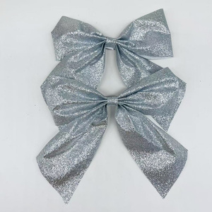 Ruban à paillettes en gros avec attache torsadée pour la décoration de sapins de Noël, couronnes, décoration intérieure et emballage cadeau - Product Image 3