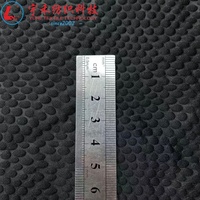 Tejido de punto elástico 3D gofrado de 260GSM de poliéster y elastano teñido al por mayor para sofás, almohadas, camas para mascotas, etc.
