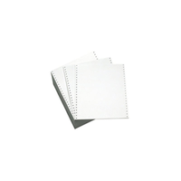 Alimentation continue en 2 parties Papier sans carbone en 2 parties Papier pour ordinateur en 2 plis
