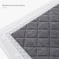 Tapis d'apprentissage pour chiens en charbon de bambou PE jetables, ultra absorbants, anti-odeurs, anti-fuites, écologiques, directement de l'usine