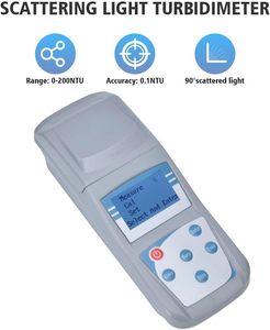 Medidor de Turbidez Digital Portátil, Medidor Electrónico de Concentración, Monitor de Medición de Agua para Laboratorio, Rango 0-200 NTU, OEM - Product Image 5