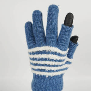5-ngón tay sọc ngón tay Găng tay | thời trang một nửa găng tay | Bán Buôn & OEM nhà sản xuất - Product Image 4
