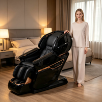 Fauteuil de massage corporel complet avec massage Shiatsu de précision, design fin et surveillance de qualité médicale