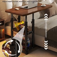 Petite table en bois pour ordinateur portable, support de lecture, bureau d'écriture, table de chevet, marque OEM