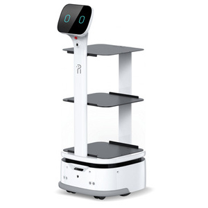 <span class=keywords><strong>Robot</strong></span> <span class=keywords><strong>Camarero</strong></span> para Restaurante MiCity, <span class=keywords><strong>Precio</strong></span> de Fábrica, con Navegación Láser, 4 Bandejas, Carga Útil de 40 kg, para Servicio de Entrega de Alimentos - Product Image 6