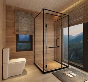 Maison préfabriquée ignifuge en forme <span class=keywords><strong>de</strong></span> A, <span class=keywords><strong>Chalet</strong></span> modulaire pour hôtels <span class=keywords><strong>de</strong></span> montagne, complexes balnéaires et projets <span class=keywords><strong>de</strong></span> glamping - Product Image 3