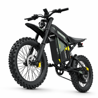 Vélo électrique tout-terrain pour adulte à suspension intégrale, compatible R6000, charge maximale 150 kg, écran LCD 3,5 pouces, 60V 3000W/7000W de crête