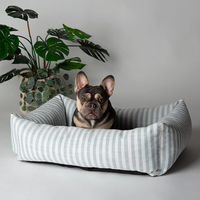 Lavable en gros hiver haut de gamme chien canapé-lit chenil épaississement coussin sommeil profond literie pour animaux de compagnie