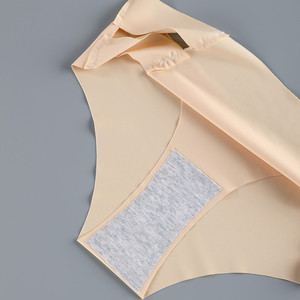String sans couture pour femme, respirant, écologique, antibactérien, taille basse, avec dos en T, tangas, uni, logo teinté sur la taille - Product Image 3