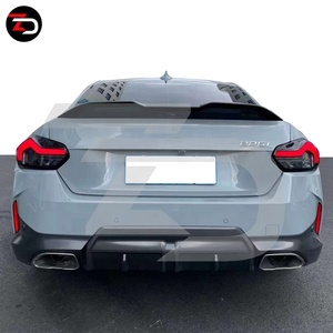 Kit de Carrocería deportiva para <span class=keywords><strong>BMW</strong></span>, Kit de alerón delantero, cubierta de espejo trasero, punta de escape para <span class=keywords><strong>BMW</strong></span> <span class=keywords><strong>Serie</strong></span> <span class=keywords><strong>2</strong></span> <span class=keywords><strong>Coupe</strong></span> G42 220i 230i <span class=keywords><strong>220d</strong></span>, buen precio - Product Image 6