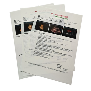 Tintas de pigmento y tinte a base de agua de película de PET blanca médica láser de Henan - Product Image 1