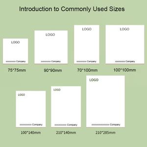 Promotional Gifts Recyclable Student Advertising <b>Sticky</b> <b>Note</b> Pads Colored Self-Adhesive Writing Memo Pads for Logo Printing - Product Image 5