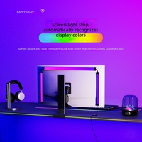 Bandes lumineuses intelligentes synchronisées à la musique pour home cinéma, rétroéclairages LED avec contrôle par application pour une décoration immersive de salle de jeu